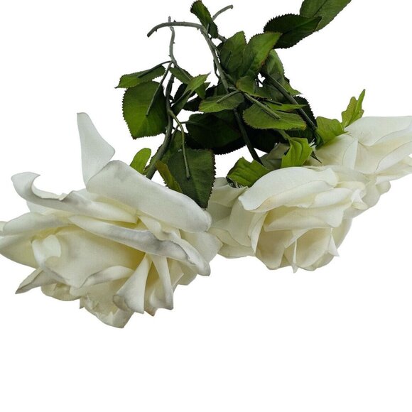 Artificial Flower Purple Pink Multi Bouquet Roses Mums Hydran Cattail Clematis - Picture 10 of 16